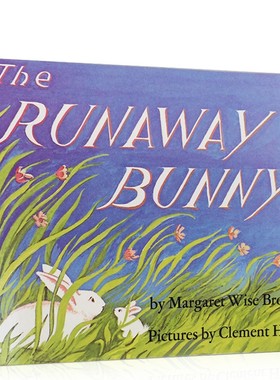 送音频 英文原版美国百本绘本The Runaway Bunny逃家小兔 母子情深廖彩杏吴敏兰书单推荐 母亲节庆绘本儿童启蒙图画书籍