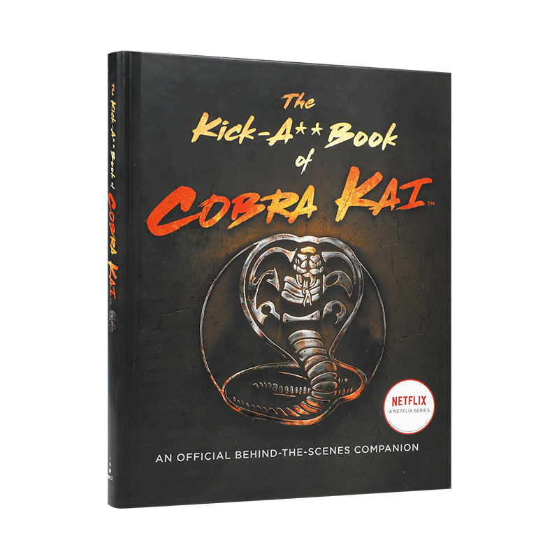 英文原版 The Kick-A** Book of Cobra Kai 电视剧的周边书 眼镜蛇凯 娱乐性和知识性的书 青少年儿童电视周边娱乐游戏书