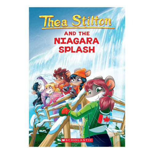 英文原版 Thea Stilton #27：Thea Stilton and the Niagara Splash 女老鼠记者系列 青少年儿童课外阅读进阶桥梁章节书 冒险故事