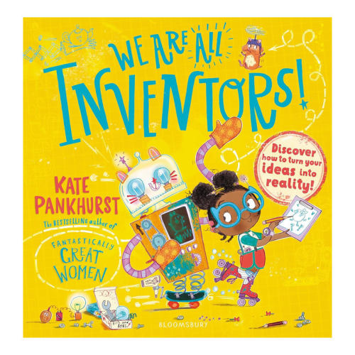 英文原版We Are All Inventors!我们都是发明家将你的想法变为现实科普绘本 发明知识 steam主题平装steam读物8-12岁