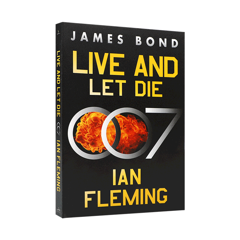 英文原版 James Bond 007 Live and Let Die 詹姆斯邦德 生死关头 007破解走私案件真相 18岁+青少年冒险故事小说