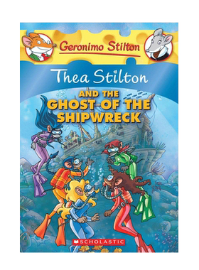 英文原版 TN Thea Stilton and the Ghost of the Shipwreck 老鼠记者系列：幽灵船 青少年儿童课外阅读进阶桥梁章节书 冒险故事