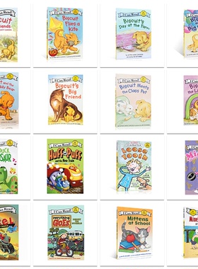 100元8本My First I can read预备级系列英文原版Biscuit小饼干狗Huff和Puff/Mia米娅卡车Henry亨利Mittens英语绘本分级Icanread