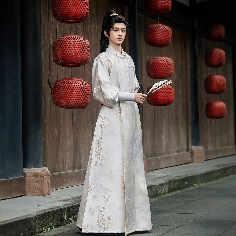 正版汉服男女同款2026唐制圆领袍