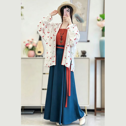汉仪汉服【樱桃】宋制飞机袖日常