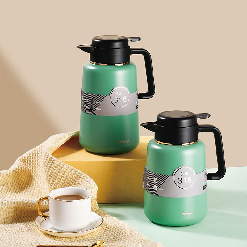 大容量智能316不锈钢温显保温壶家用咖啡壶焖茶壶饭店茶室可定制,餐饮具,保温壶,淘宝优惠券,粉丝福利购,淘宝优惠卷