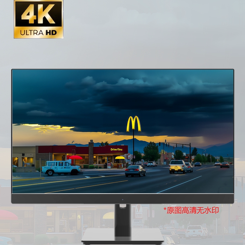 夜幕下的麦当劳4K高清壁