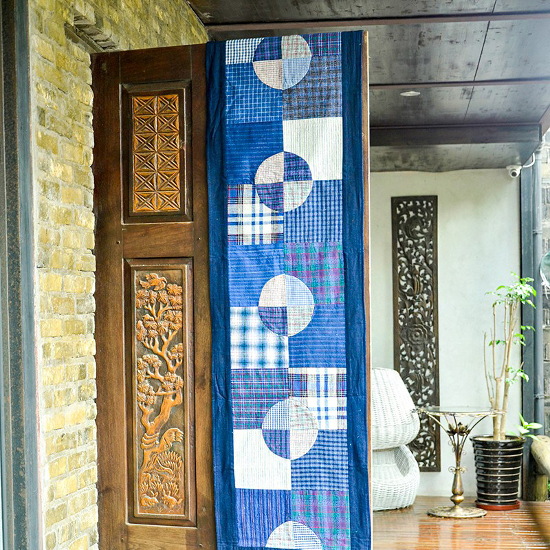 丹凤布艺家居软饰上海方圆桌旗