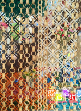 幼儿园环境装饰斗笠隔断区角悬挂