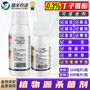 0.3%丁子香酚 西红柿番茄南瓜豌豆西葫芦灰霉病专用药杀菌剂农药