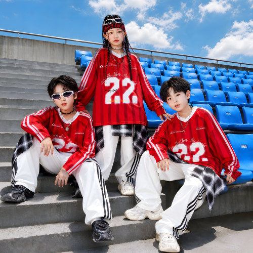 儿童演出服hiphop街舞童装炸街