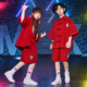 街舞儿童潮服女孩爵士舞套装 嘻哈风男童炸街hiphop架子鼓演出服装