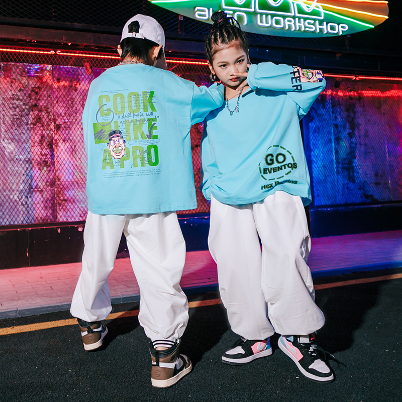 GASVR儿童嘻哈街舞演出服