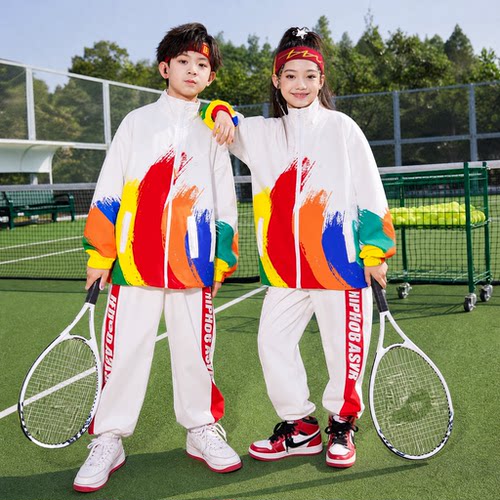 小学生多巴胺运动会班服套装