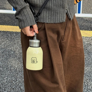 水杯挂绳挂脖可拆卸高端结实耐用背带斜挎可背女山系绳便携式户外