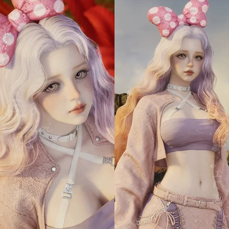 又又丸 可露丽 永恒之塔2捏脸女通用 台服韩服 天族魔族 AION2