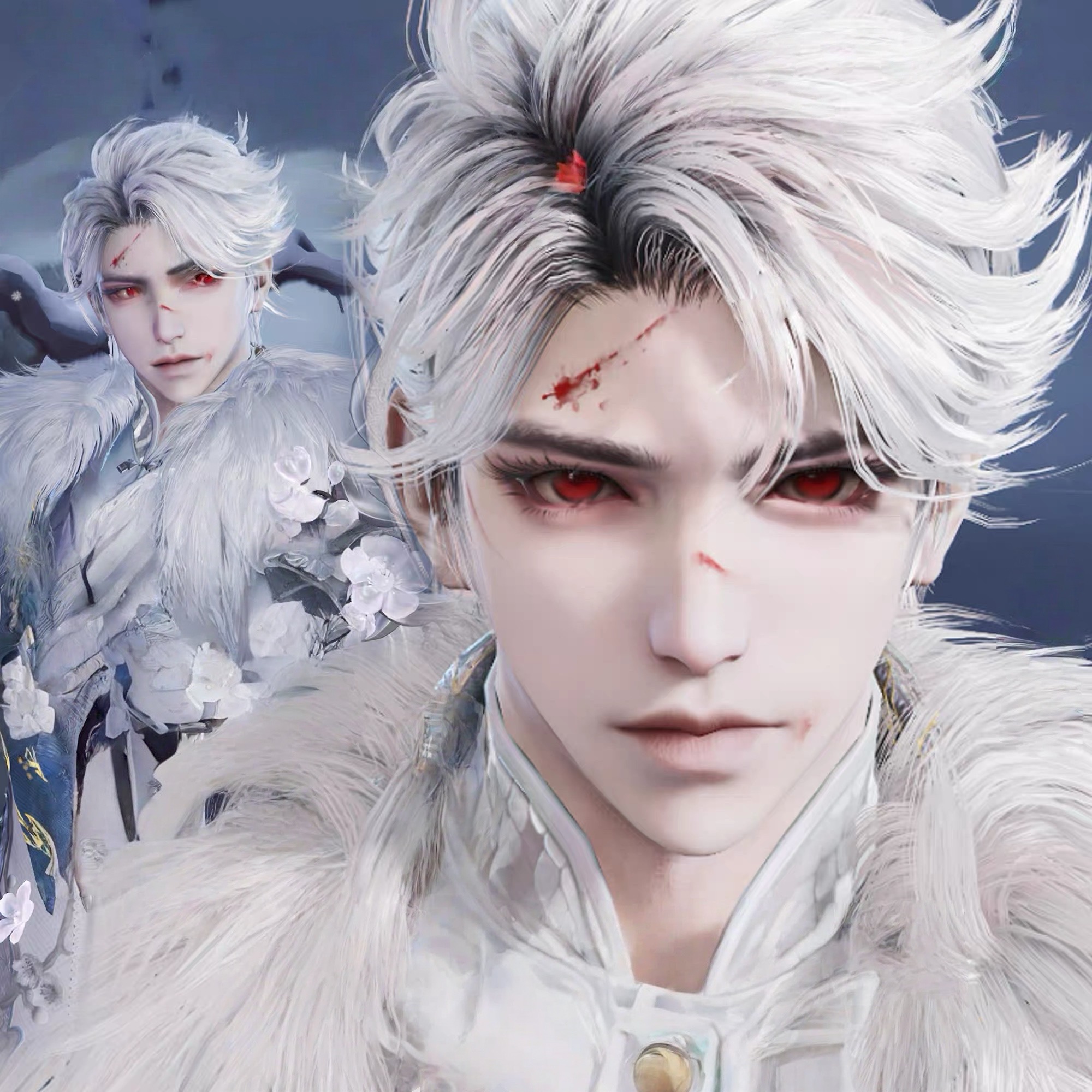 国服端游 永劫无间捏脸数据 男脸型 李寻欢 云千蝶 冰夜