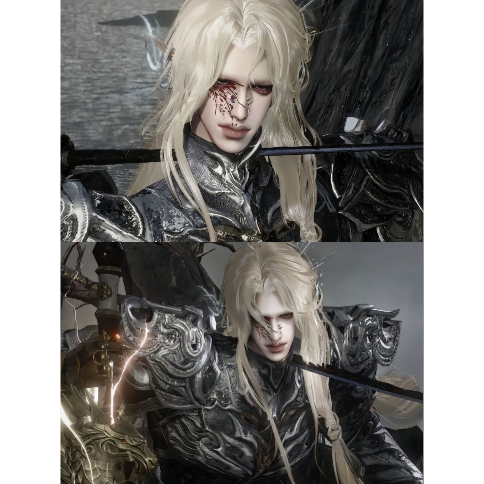 发2 凯撒 十一量子 逆水寒手游捏脸男通用