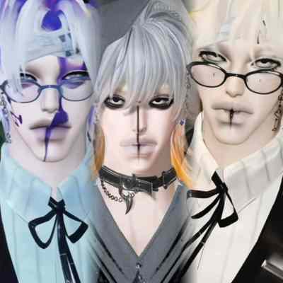 3款 祷 Mod1vR捏脸 需要羲皇定世 司玄镇天 逆水寒手游捏脸男通用