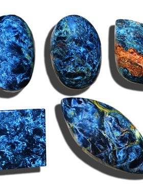 蓝彼得石吊坠裸石河南淅川料