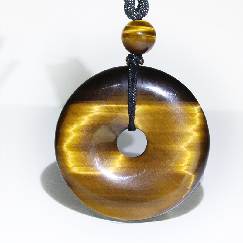 天然虎眼石平安扣吊坠虎睛石项链挂坠男女款DIY配饰配件一物一图,饰品/流行首饰/时尚饰品新,颈饰,淘宝优惠券,粉丝福利购,淘宝优惠卷