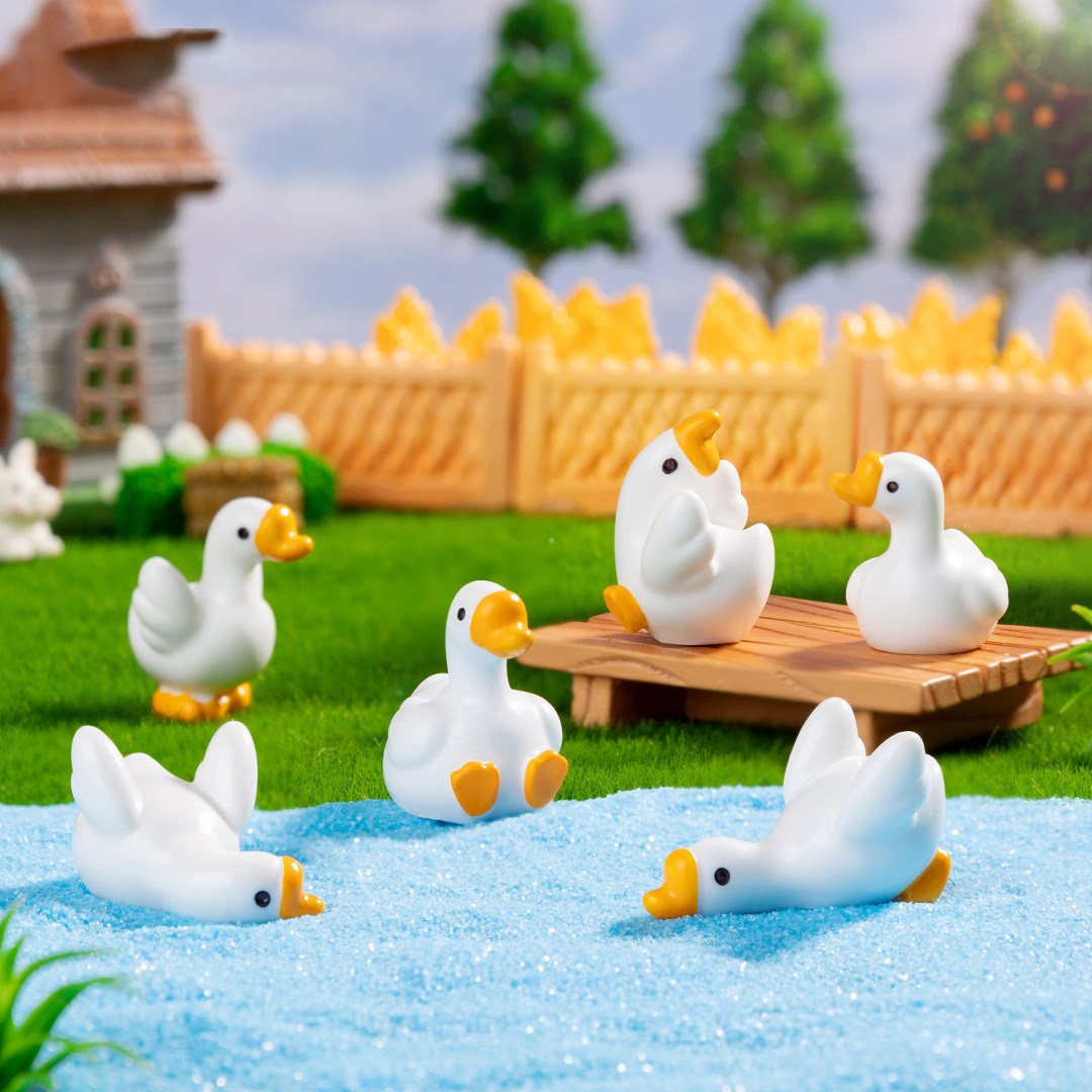 可爱调皮捞鱼小花猫公仔萌粒摆件