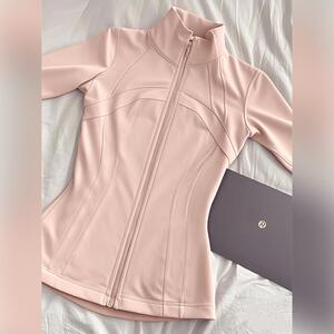 粉色瑜伽服上衣2026新款骑行服紧身防晒衣女款防紫外线修身立领