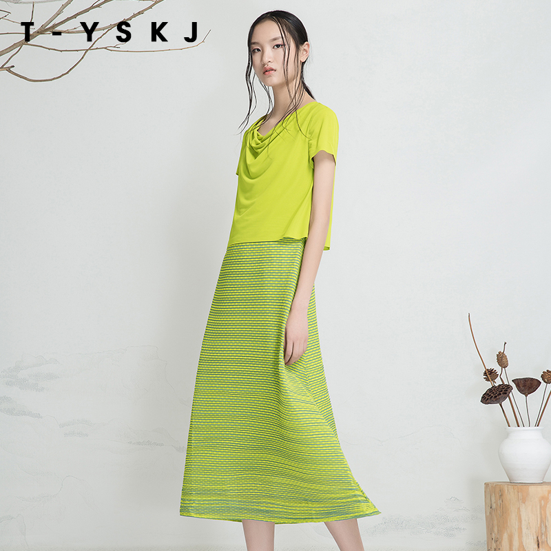 ̨ÐåTYSKJ 2018ÏÄװпîͨÇÚÔ²Áì¶ÌÐä¼ÙÁ½¼þ³¤¿îÑ©·ÄÁ¬ÒÂȹF20311