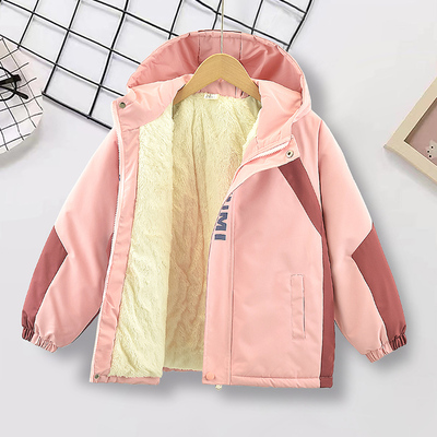 童装外套新款女孩冬季加绒