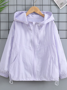 防晒衣中大童防紫外线轻薄防晒服