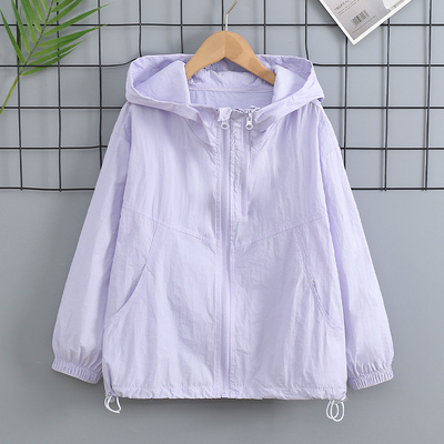 防晒衣中大童防紫外线轻薄防晒服