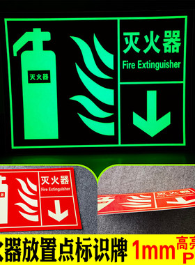 灭火器放置点标识牌使用方法