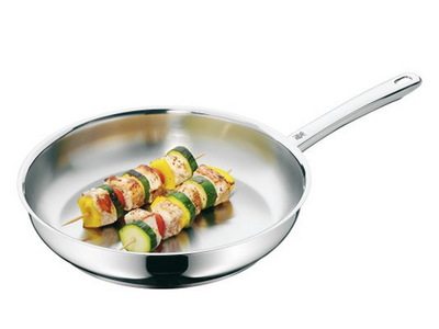 德国WMF福腾宝不锈钢牛排肉排煎鱼不沾锅不粘锅平底锅煎锅德国造