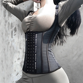 产后背带款 收腹衣透气束腰带薄束缚腰封塑腰塑身上衣背心胸托收腹