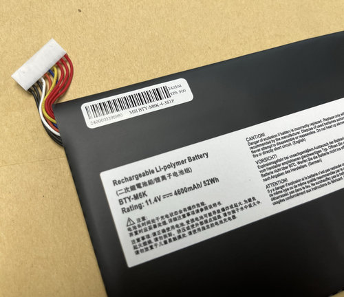 意格威适用微星MSI BTY-M6K  MS-16K3  GS63VR全新笔记本电池