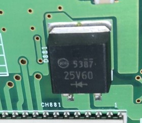 进口原字散新 25V60 TO-263贴片 DF25V60