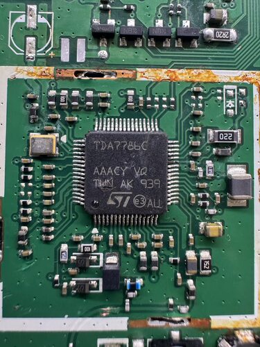 TDA7786C TDA7786CTR LQFP64全新原装芯片直拍