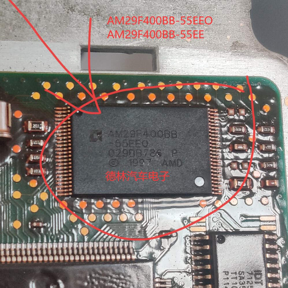 AM29F400BB-55EEO AM29F400BB 29F400BC-90PFTN 48脚位 存储芯片