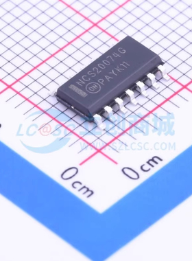 原装正品 NCS20074G NCS20074DR2G SOP14 放大器 四路 3MHz/2.8V