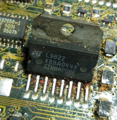 L9822 ZIP-15 汽车音响功放驱动IC集成块芯片 原装现货