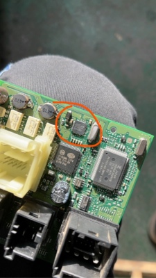 ATA5278 汽车电脑板智能盒天线驱动器 频率接收IC芯片QFN