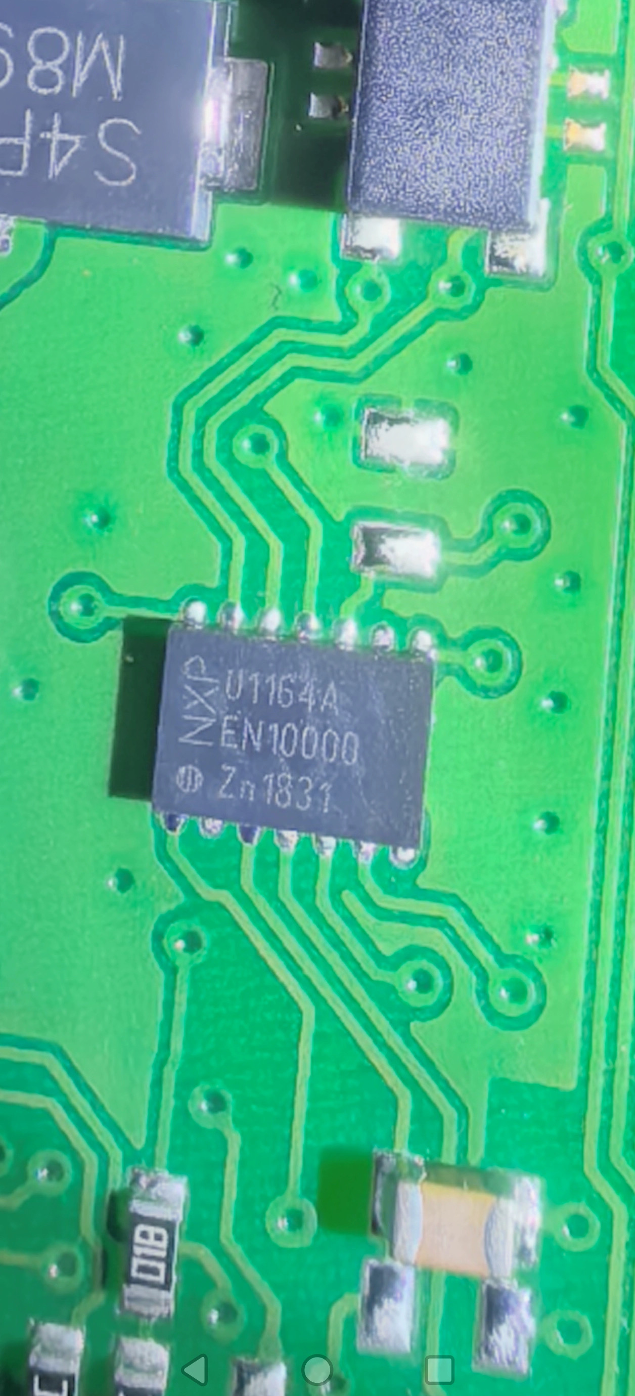 U1164A 新款大众方向锁ELV电脑板通讯IC芯片QFN封装