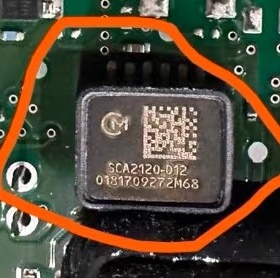 SCA2120-D12 汽车ABS电脑板易损传感器芯片 全新
