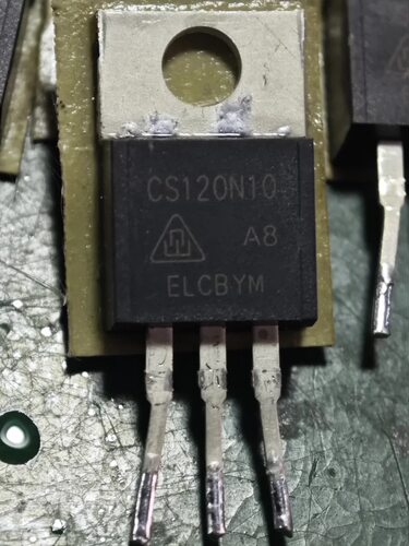 CS120N10 新能源控制器MOS场效应三极管TO220插脚