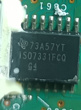 ISO7331FC   ISO7331FCQ  汽车新能源电脑板芯片16脚