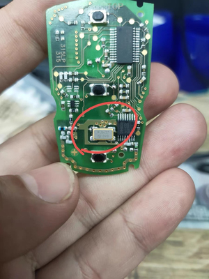 9.8437 适用老款宝马汽车遥控钥匙易损4脚晶振 收发频率元件 全新