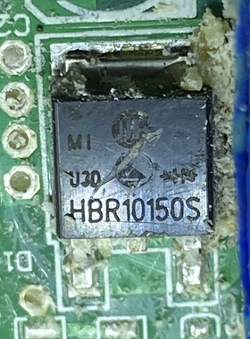HBR10150S 原装全新肖特基二极管整流10A 150V华微贴片TO-252封装