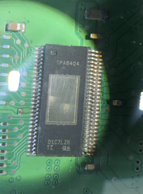 TPA6404   汽车级音频放大器芯片 HSSOP56 4-通道 85Wi