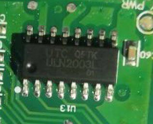 ULN2003L  SOP-16高耐压大电流达林顿管电机驱动芯片