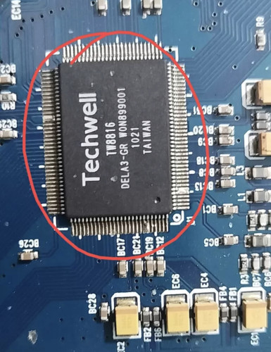 进口 液晶驱动芯片 TW8816   TW8816-DELA3-GR 正品原码芯片询价